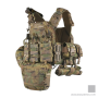 Комплект: плитоноска Kiborg GU gen.2 + 8 підсумків, MultiCam