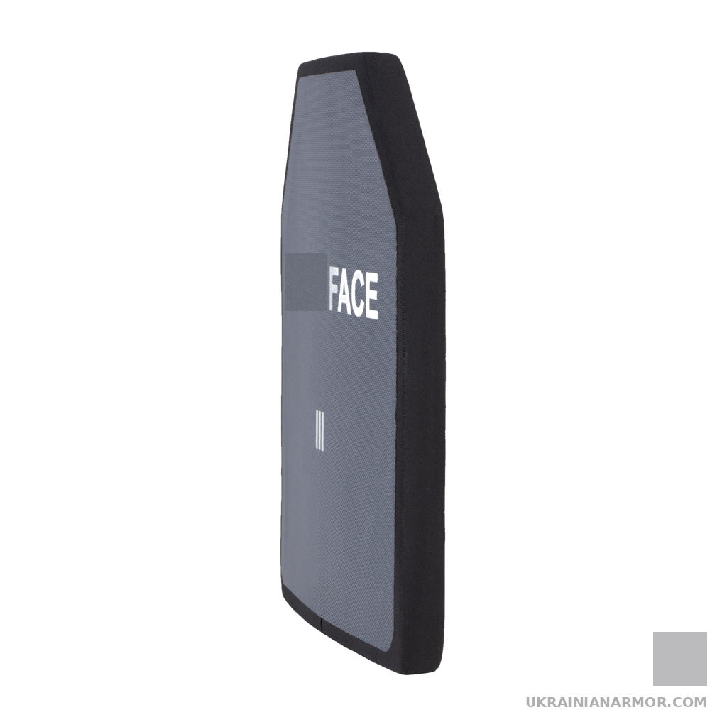 Комплект бронеплит Miilux Protection 5 мм 300х250 мм 3-й клас захисту