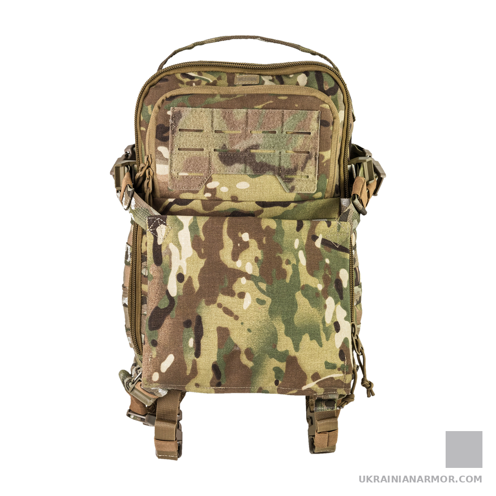 Тактичний рюкзак RANGER 20 л з фіксацією шолома, MultiCam