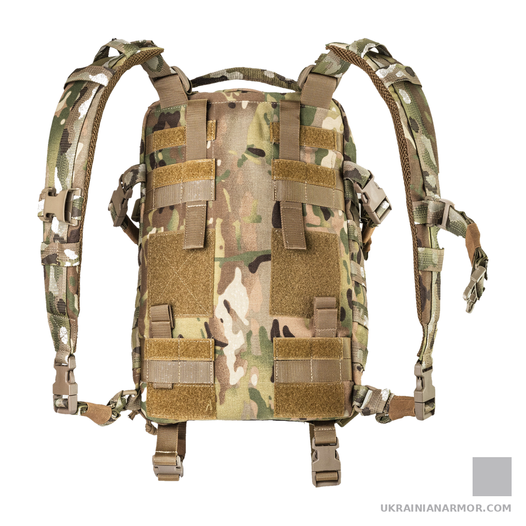 Тактичний рюкзак RANGER 20 л з фіксацією шолома, MultiCam